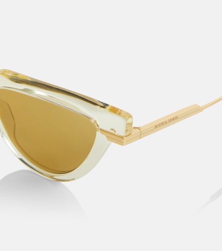Lunettes de soleil œil-de-chat - Bottega Veneta - Modalova