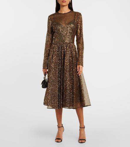 Robe en tulle à paillettes - Dolce&Gabbana - Modalova