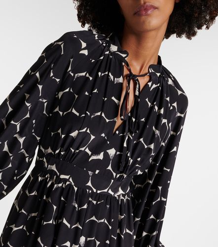Robe longue Urbania imprimée en soie - Max Mara - Modalova
