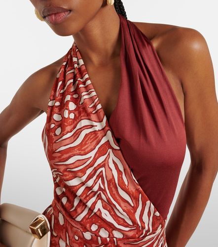 Robe portefeuille Chase en jersey - Diane von Furstenberg - Modalova