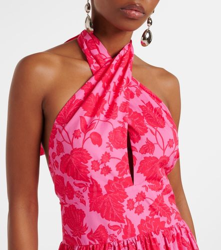 Robe longue Fairhaven en coton mélangé à imprimé floral - Heidi Klein - Modalova