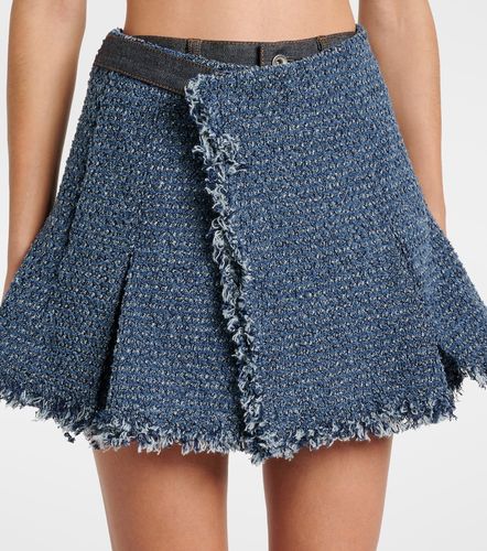 Sacai Short Punching en jean - Sacai - Modalova