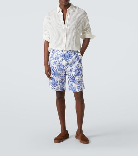 Etro Bermuda imprimé en lin - Etro - Modalova