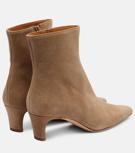 Staud Bottines Wally 55 en daim - Staud - Modalova
