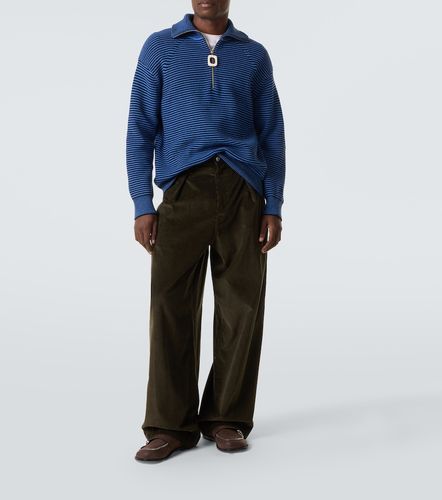 Pantalon ample en velours côtelé de coton - JW Anderson - Modalova