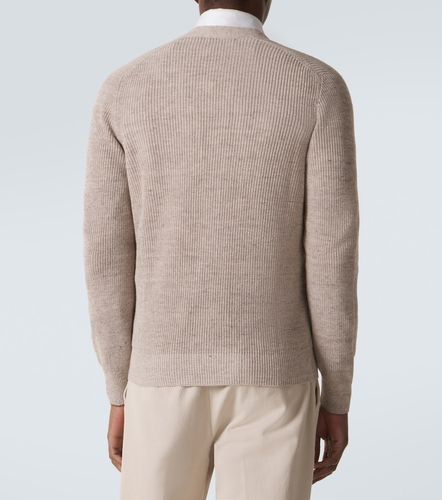 Cardigan en lin et coton - Brunello Cucinelli - Modalova