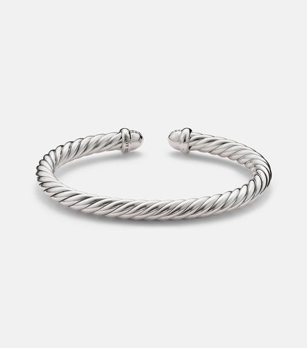 Bracelet Cable Flex® en argent sterling et diamants - David Yurman - Modalova