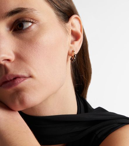 Boucles d'oreilles en or 14 ct (585/1000) avec onyx et diamants - Sydney Evan - Modalova