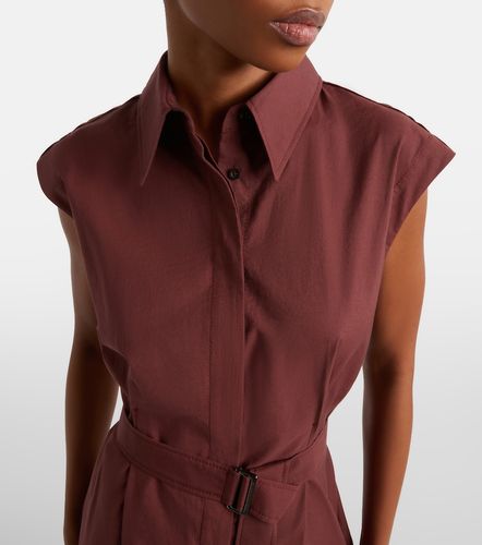 Robe midi Monili en coton mélangé - Brunello Cucinelli - Modalova