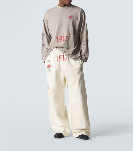 T-shirt imprimé en coton - Balenciaga - Modalova