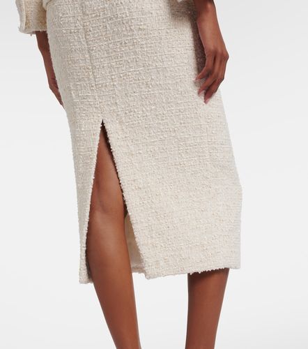 Robe midi en tweed bouclé - Self-Portrait - Modalova