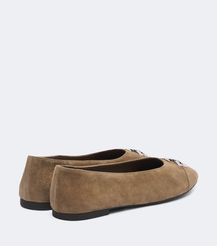 Ballerines Charlie en daim - Tory Burch - Modalova