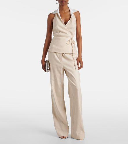 Pantalon ample Bristol en lin mélangé - Simkhai - Modalova