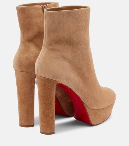 Bottines Loo 130 en daim - Christian Louboutin - Modalova