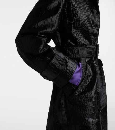 Manteau Auger en cuir façon poulain - Joseph - Modalova
