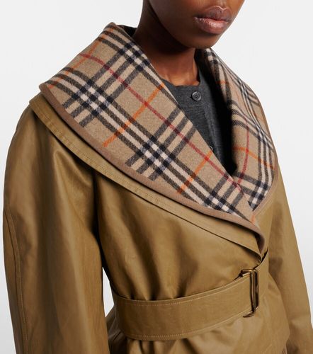 Veste Check en coton - Burberry - Modalova