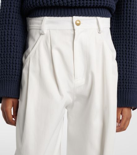 Pantalon ample en coton - Brunello Cucinelli - Modalova
