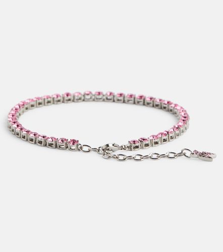 Bracelet de cheville Tennis à ornements - Amina Muaddi - Modalova