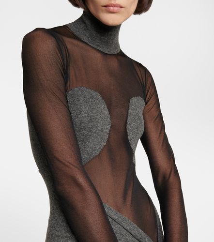 Alaïa Robe en laine mélangée - Alaia - Modalova