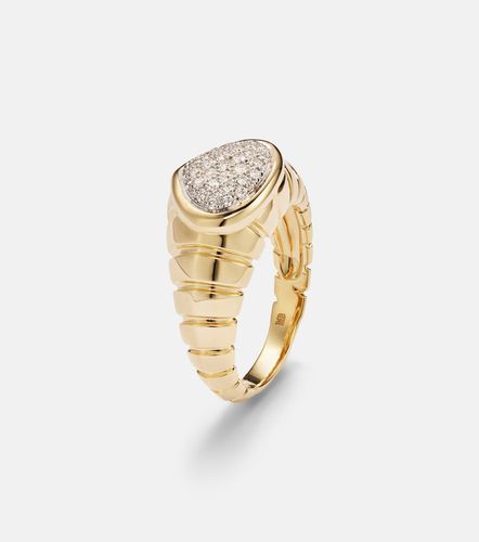 Bague Timo en or 18 ct et diamants - Marina B - Modalova