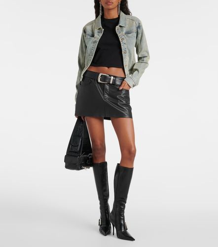 Re/Done Crop top en jersey de coton - Re/Done - Modalova