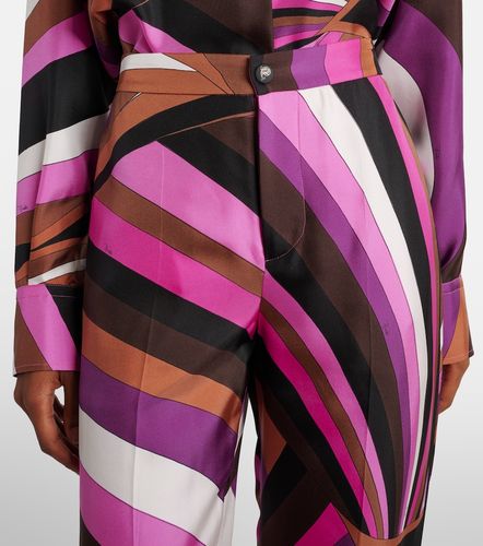 Pucci Pantalon ample Iride en soie - Pucci - Modalova