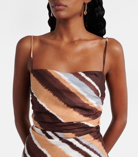 Faithfull Robe Maryse rayée en lin - Faithfull - Modalova