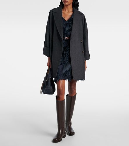 Manteau oversize en laine - Brunello Cucinelli - Modalova