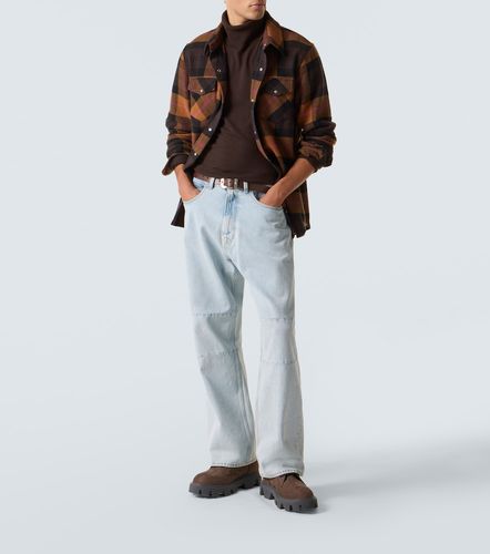 Chemise en cachemire à carreaux - God's True Cashmere - Modalova