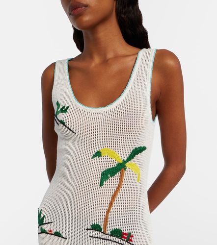Robe de plage Luma brodée en coton - Staud - Modalova