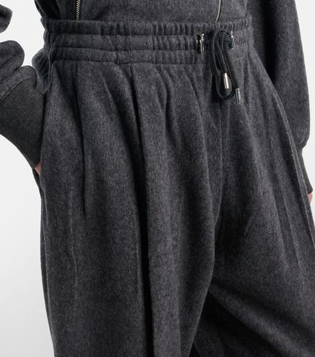 Pantalon en laine et cachemire - Prada - Modalova