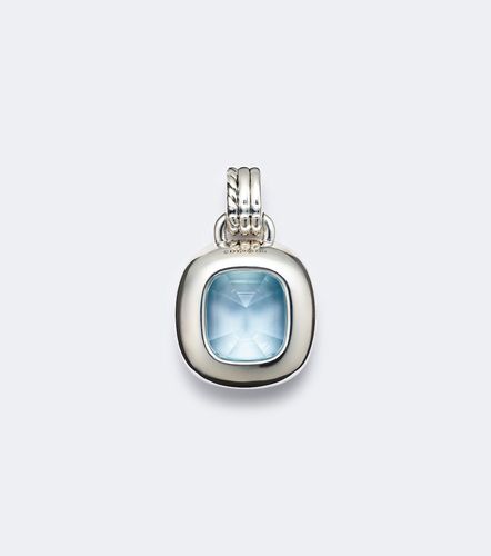 Pendentif DY Mercer® en or 18 ct, argent sterling, topaze et diamants - David Yurman - Modalova