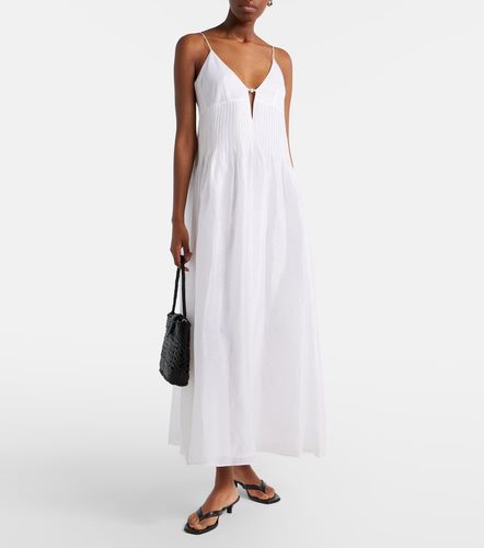 Robe longue en lin et soie - Tory Burch - Modalova