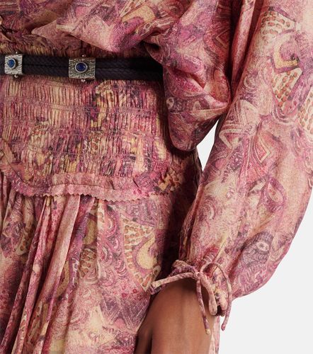 Blouse Charis en soie à volants - Isabel Marant - Modalova
