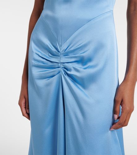 Robe midi asymétrique - Victoria Beckham - Modalova