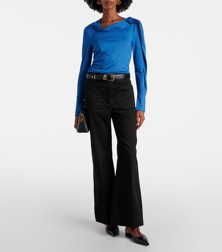 Top asymétrique en jersey - Victoria Beckham - Modalova