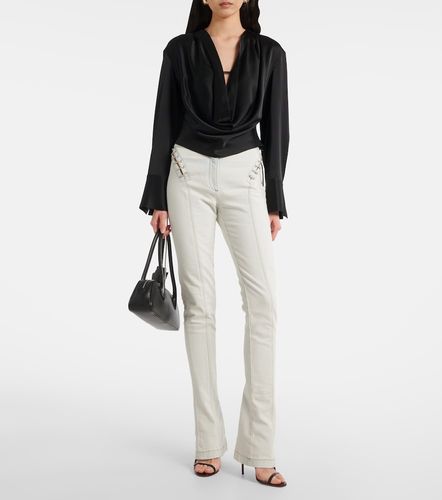 Jean slim à taille mi-haute - Blumarine - Modalova