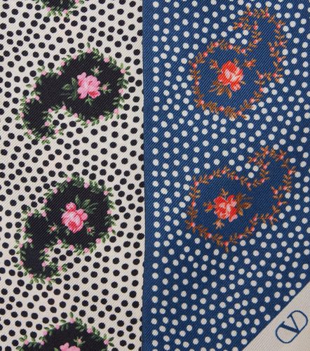 Foulard Escape imprimé en soie - Valentino - Modalova
