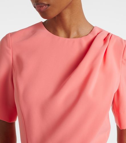 Robe midi en crêpe - Carolina Herrera - Modalova