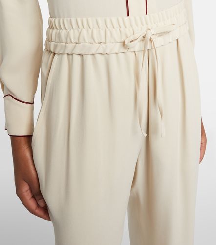 Pantalon droit Honie en crêpe - Isabel Marant - Modalova