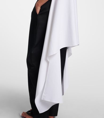 Alaïa T-shirt asymétrique en coton mélangé - Alaia - Modalova