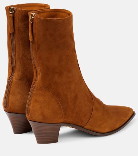 Bottines Brunswick en daim - Aquazzura - Modalova