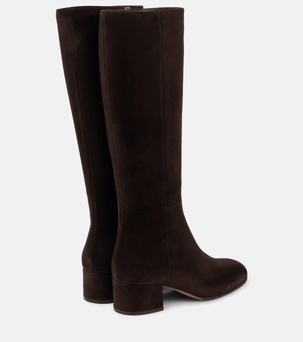 Gianvito Rossi Bottes 45 en daim - Gianvito Rossi - Modalova