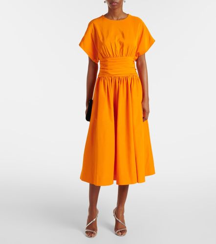 Robe de cocktail en coton mélangé - Carolina Herrera - Modalova