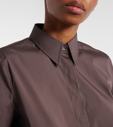 Top Monili en coton mélangé - Brunello Cucinelli - Modalova