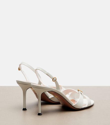 Sandales slingback Iza en cuir - Aquazzura - Modalova