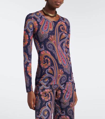 Etro T-shirt à motif cachemire - Etro - Modalova