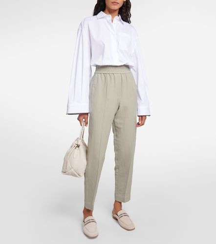 Chemise en coton mélangé - Brunello Cucinelli - Modalova