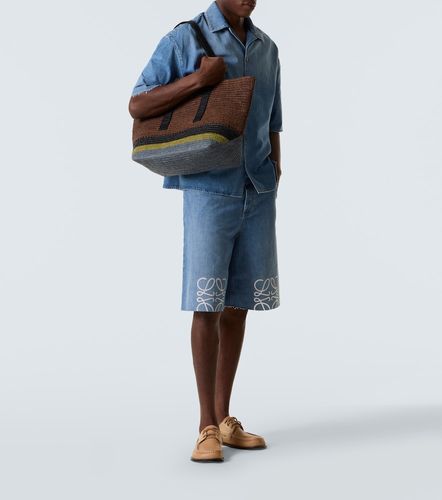 Loewe Short Anagram en jean - Loewe - Modalova