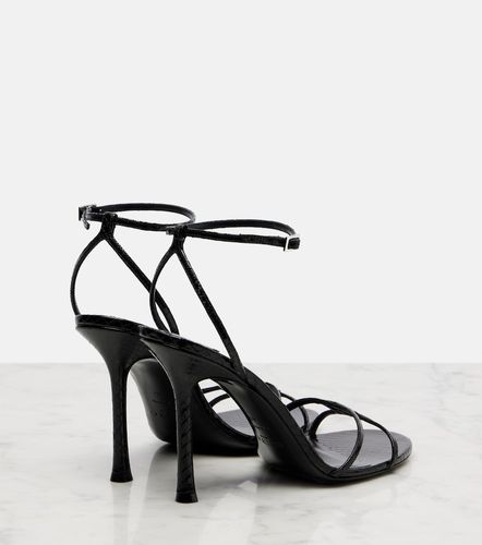 Jimmy Choo Sandales Leo 100 en cuir - Jimmy Choo - Modalova